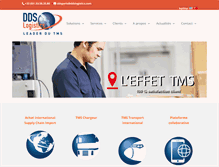 Tablet Screenshot of ddslogistics.com